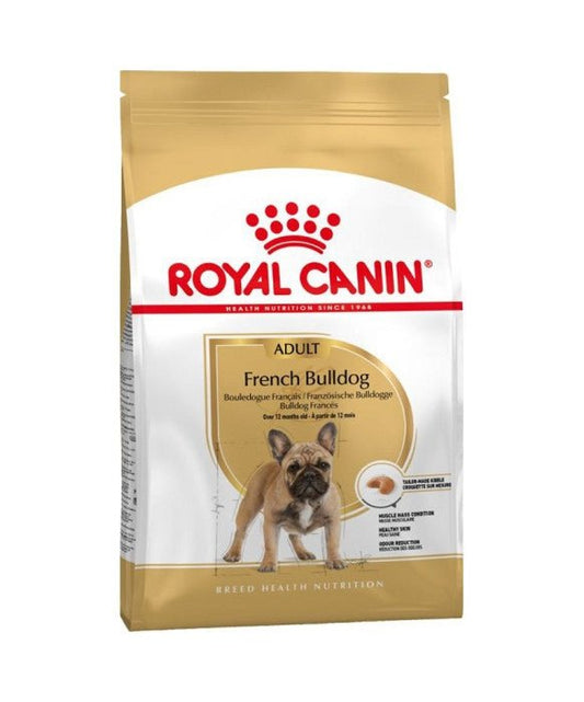 𝗥𝗼𝘆𝗮𝗹 𝗖𝗮𝗻𝗶𝗻 𝗕𝘂𝗹𝗹𝗱𝗼𝗴 𝗙𝗿𝗮𝗻𝗰𝗲𝘀𝗲 𝗔𝗱𝘂𝗹𝘁 - Morbidi e Pelosi - Alimento Secco per cane - Royal Canin